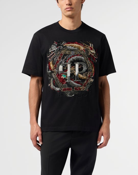 Round Neck T-Shirt Dragon - Image 2