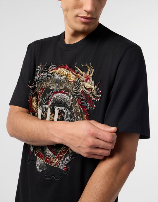 Round Neck T-Shirt Dragon - Image 3