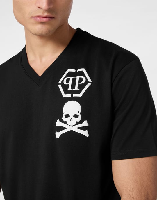 Camiseta Cuello Pico Skull - Image 5