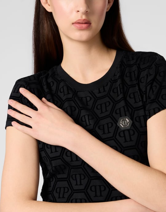 Sexy Pure Fit T-Shirt Jacquard Monogram Monogram - Image 3