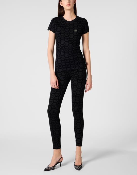 Sexy Pure Fit T-Shirt Jacquard Monogram Monogram - Image 4