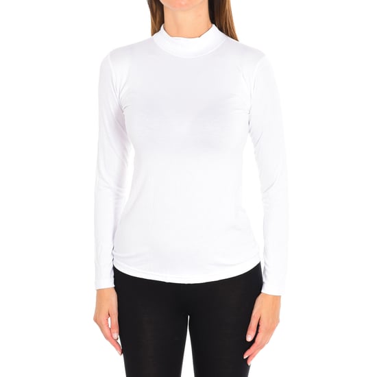 Camiseta Interior de Manga Larga de Bambú para Mujeres Q712 - Image 1