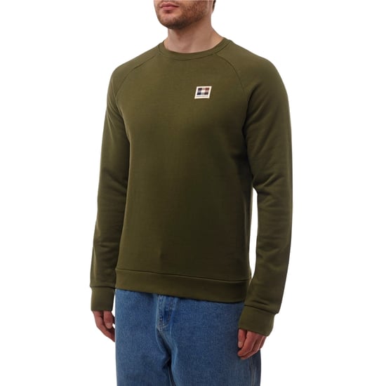 Sudadera Aquascutum Active Patch Crewneck Verde Militar - Image 2