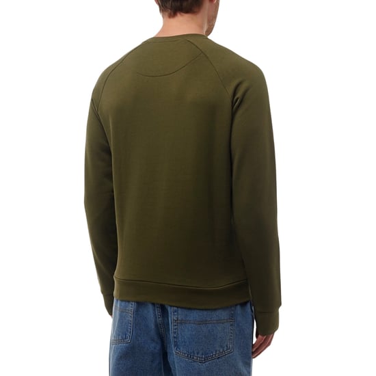 Sudadera Aquascutum Active Patch Crewneck Verde Militar - Image 3