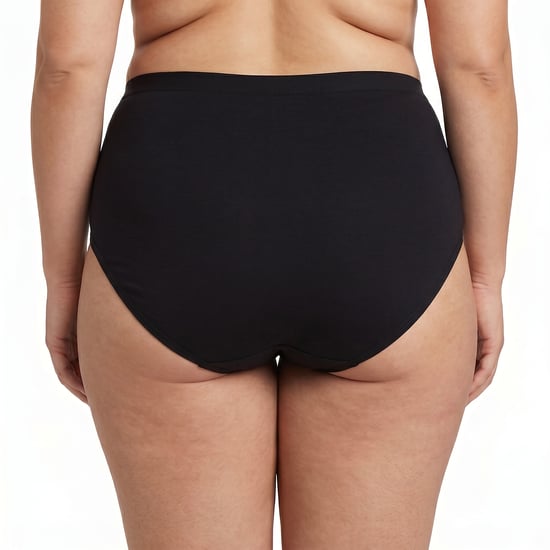 Paquete de 2 Bragas de Bambú para Mujeres Tallas Grandes Q908R - Image 4