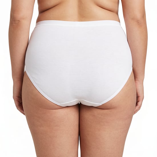 Paquete de 2 Bragas de Bambú para Mujeres Tallas Grandes Q908R - Image 4