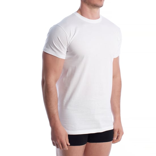 Camiseta interior de algodón de manga corta para hombre Q1003 - Image 4
