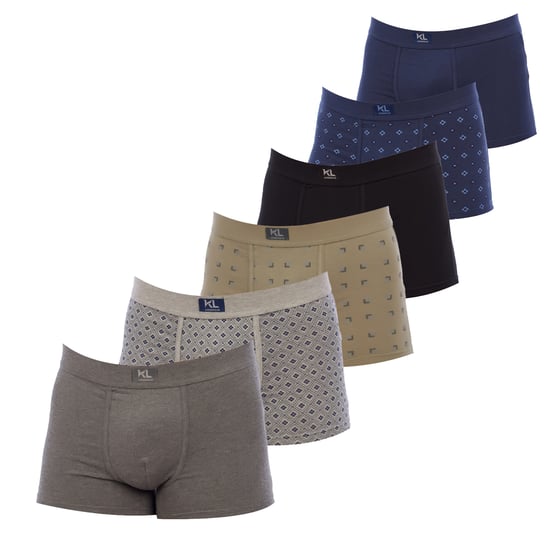 Paquete de 6 unidades de bóxer para hombres KLBP6 - Image 1
