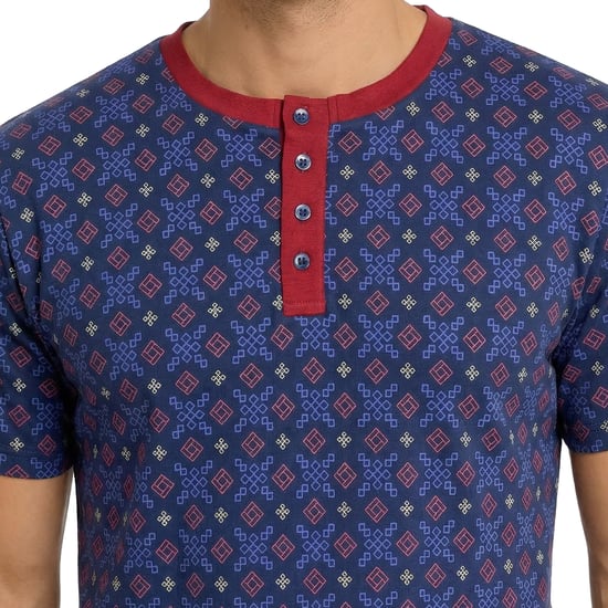 Pijamas Cortos de Algodón para Hombre Verano KL30000 - Image 2