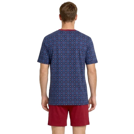 Pijamas Cortos de Algodón para Hombre Verano KL30000 - Image 3