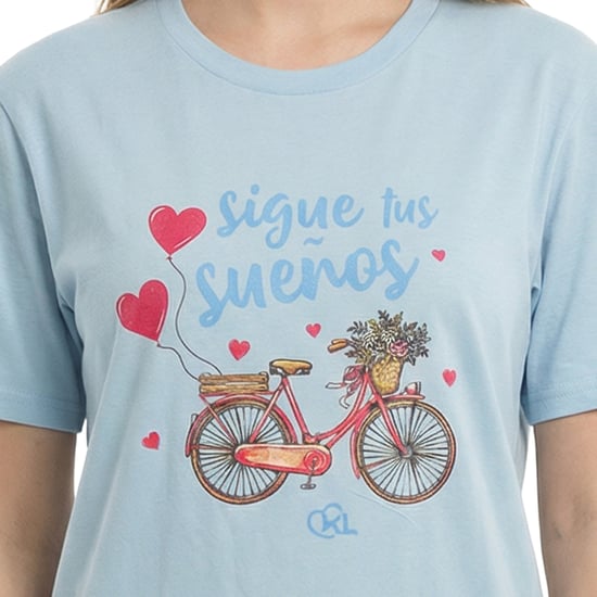 Pijamas de Algodón de Manga Corta para Mujeres Verano KL40000 - Image 2