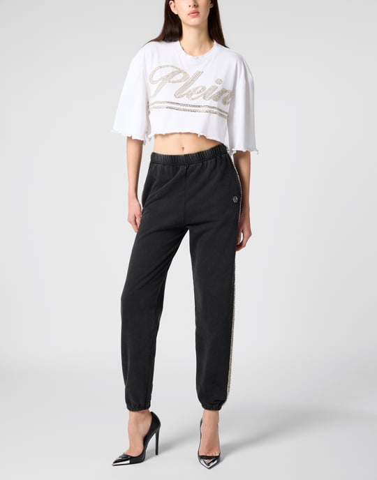 Cropped T-Shirt Strass Signature - Image 4