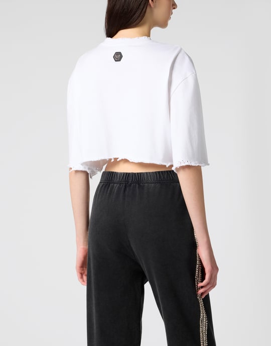 Cropped T-Shirt Strass Signature - Image 5