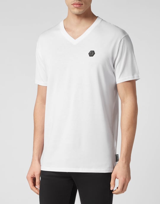 Camiseta Cuello Pico Gothic Plein - Image 2