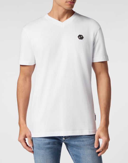 Camiseta Cuello Pico Gothic Plein - Image 2