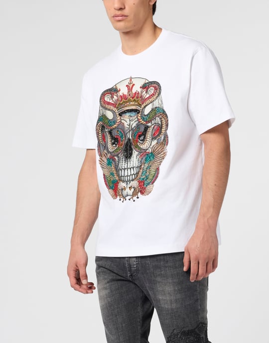 Round Neck T-Shirt King Of Snakes Stones - Image 2