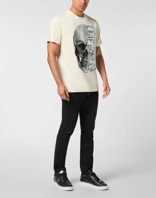 Camiseta Cuello Redondo Ss Gothic Plein - Image 4
