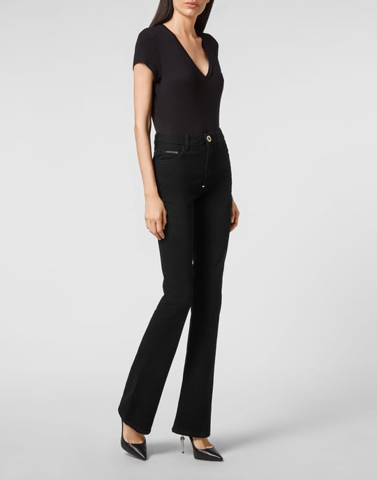 Vaqueros Flare Fit Skull - Image 3