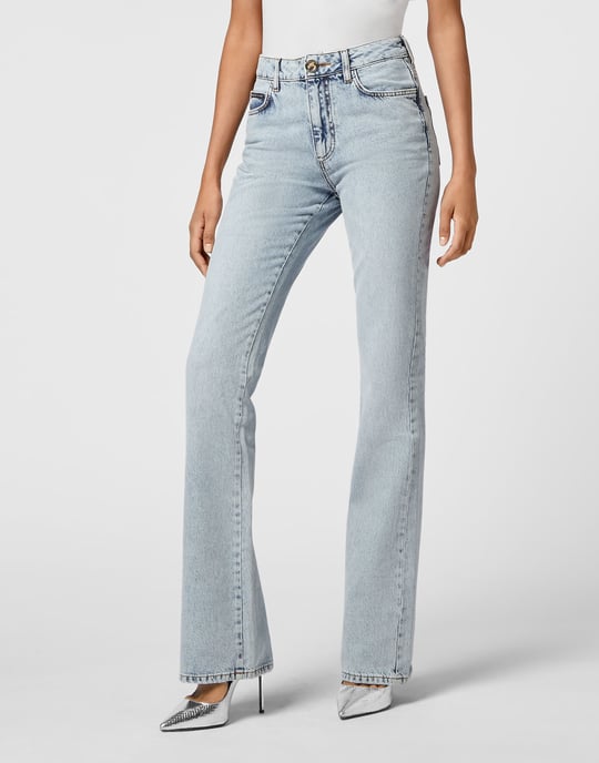 Vaqueros Flare Fit Skull - Image 2