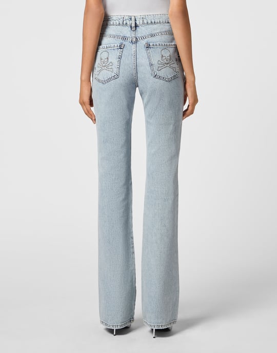 Vaqueros Flare Fit Skull - Image 4