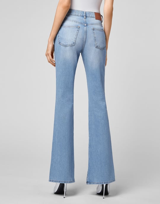 Vaqueros Flare Fit Iconic Plein - Image 5