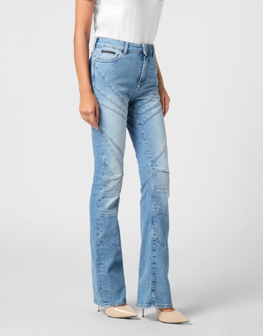 Vaqueros Flare Fit Racing - Image 2