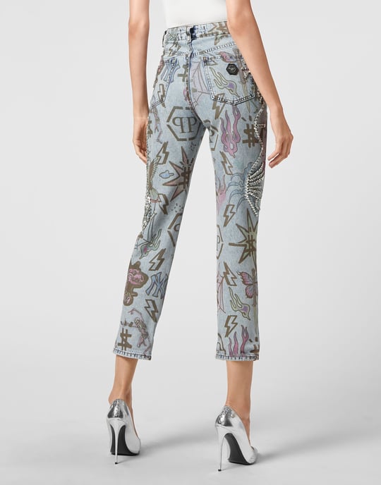 Vaqueros Boyfriend Fit Monogram - Image 3