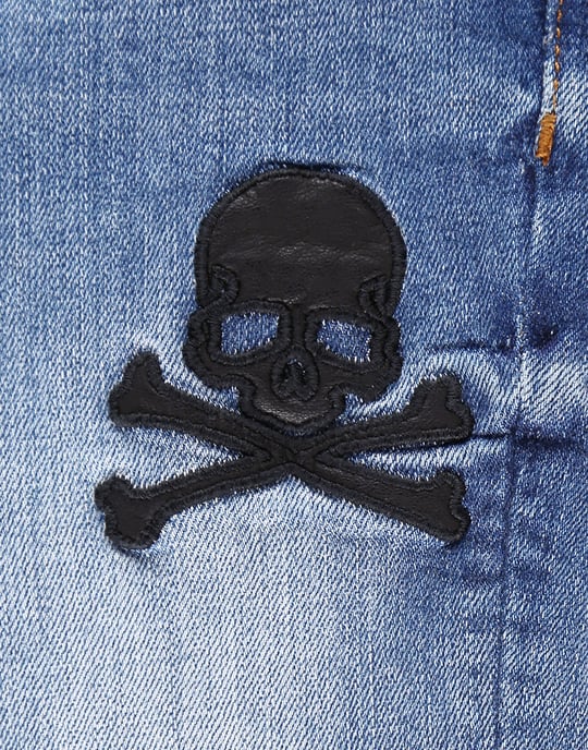 Pantalones Vaqueros Skull - Image 3