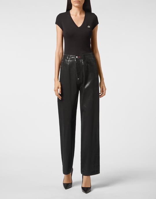 Pantalones Vaqueros Loose Fit Iconic Plein - Image 4