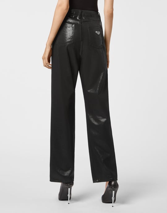 Pantalones Vaqueros Loose Fit Iconic Plein - Image 5