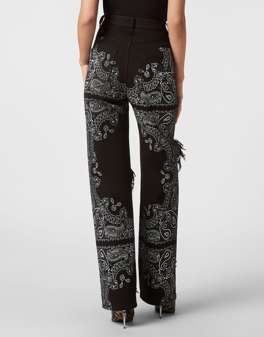 Vaqueros De Pata Ancha Paisley - Image 3