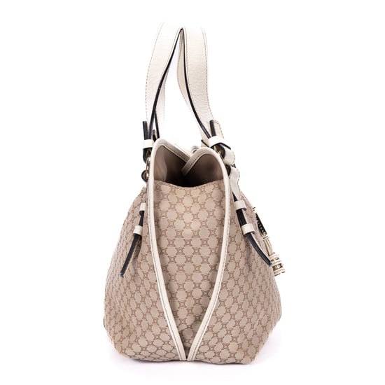 Celine Bittersweet Hobo  en  beige Lienzo - Image 4