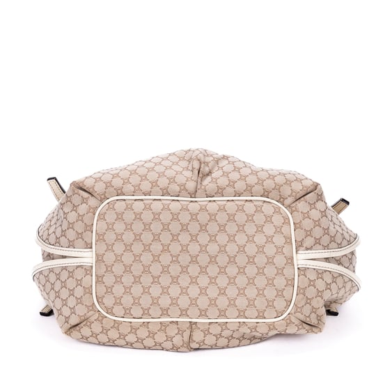 Celine Bittersweet Hobo  en  beige Lienzo - Image 6