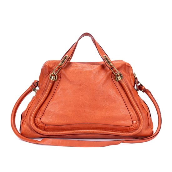 Chloé Medium Paraty Medium en  naranja Cuero de ternero - Image 5