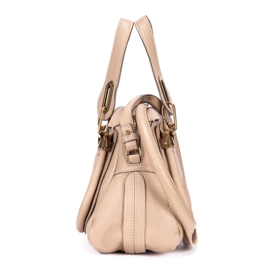 Chloé Small Paraty Small en beige Cuero de ternero - Image 3