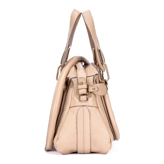 Chloé Small Paraty Small en beige Cuero de ternero - Image 4