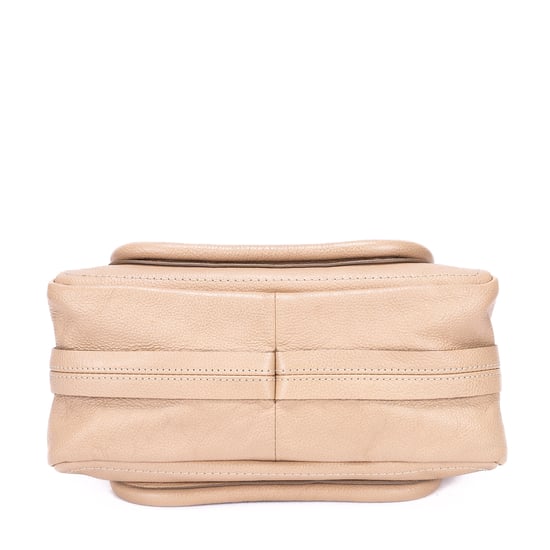 Chloé Small Paraty Small en beige Cuero de ternero - Image 6