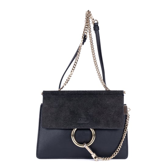 Chloé Faye Mini en Marina Cuero de becerro - Image 1