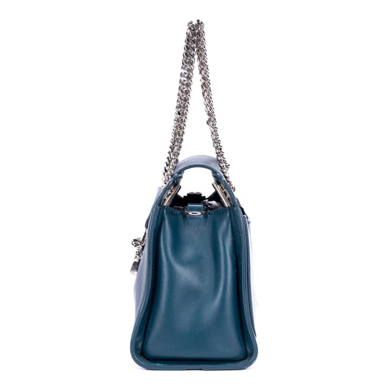 Chloé Annie Chain en azul Cuero de ternero - Image 3