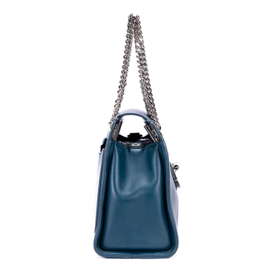 Chloé Annie Chain en azul Cuero de ternero - Image 4