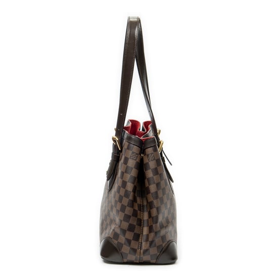 Louis Vuitton Hampstead MM en Brown Lienzo recubierto - Image 3