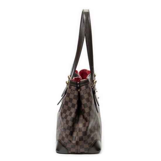 Louis Vuitton Hampstead MM en Brown Lienzo recubierto - Image 4