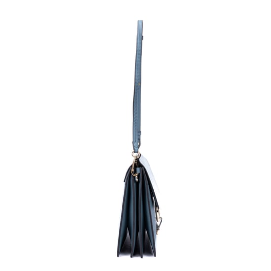 Chloé Faye Medium en Blue Cuero de ternero - Image 4