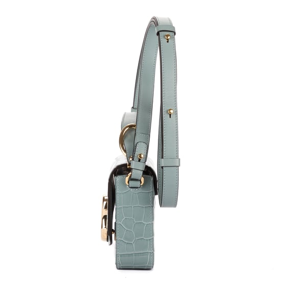 Chloé Mini C Bag Mini en  azul Cuero de ternero - Image 3