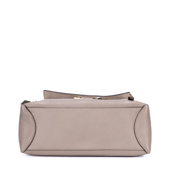 Chloé Faye Day Small en  gris Cuero de ternera - Image 6