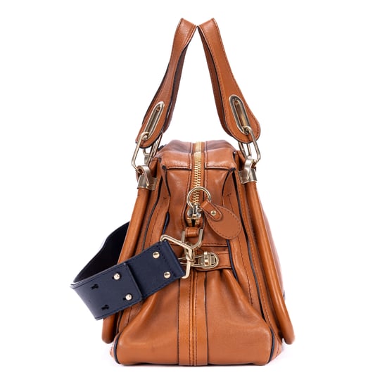 Chloé Medium Paraty Medium en  Tan Cuero de becerro - Image 4