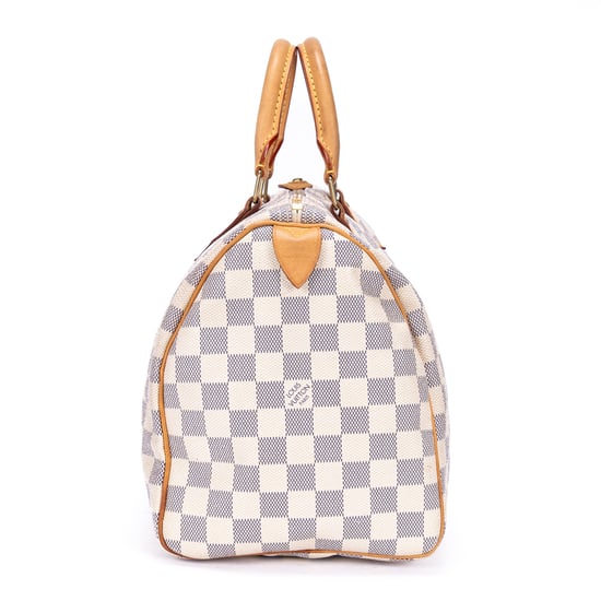 Louis Vuitton Speedy 30 en marfil Lienzo recubierto - Image 4