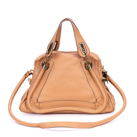 Chloé Medium Paraty Medium en beige Cuero de becerro - Image 5
