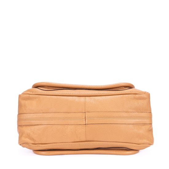 Chloé Medium Paraty Medium en beige Cuero de becerro - Image 6