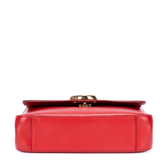 Chloé Medium C Bag Medium en  rojo Cuero de ternera - Image 6